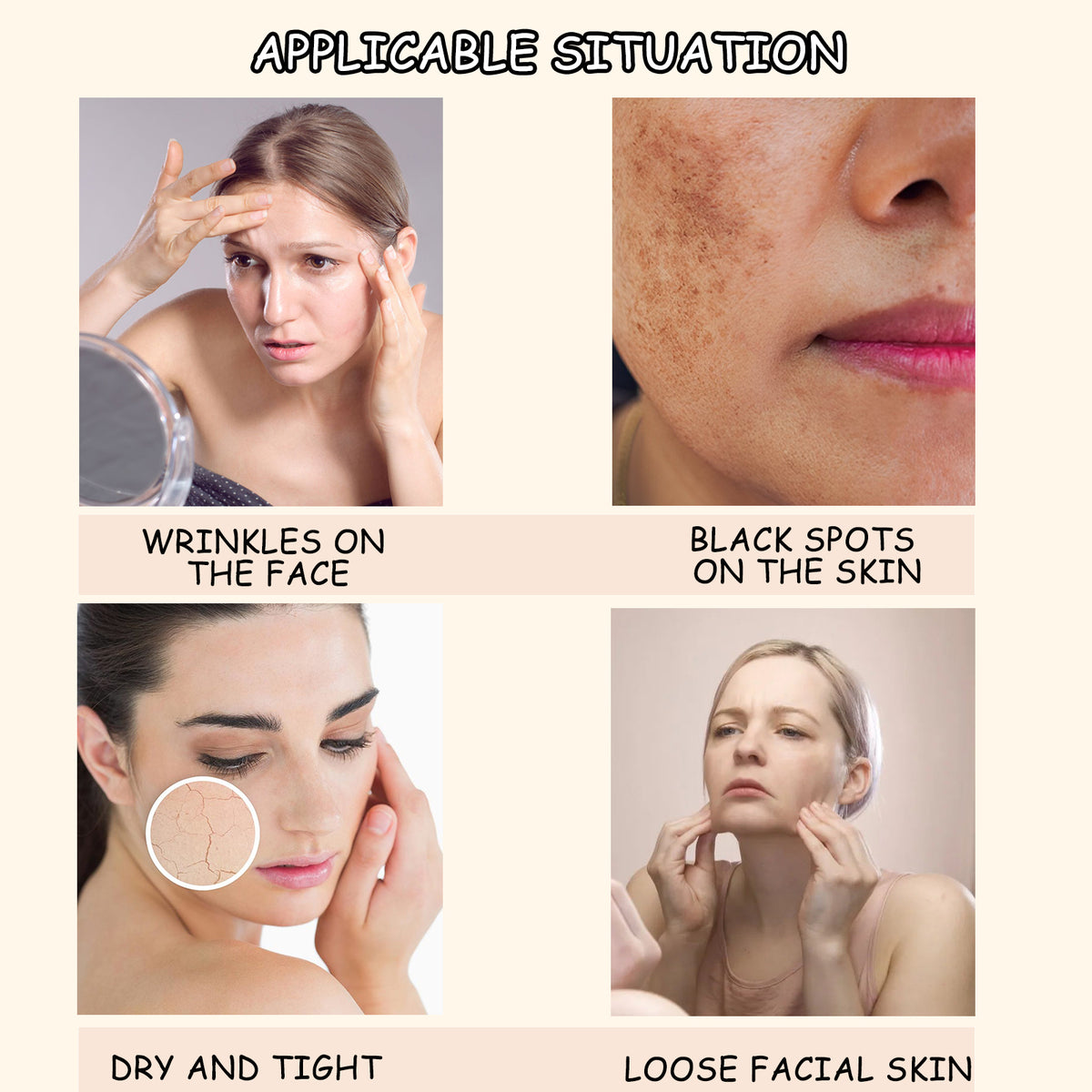 Egf Face Tightener Serum, Fade Tender Skin Moisturizing Facial Spots Wrinkle Firming Moisturizing Essence